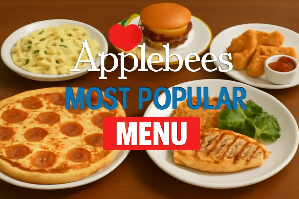 Applebees Most Popular Menu Prices 2025