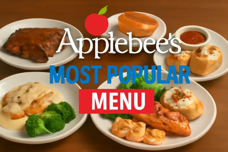 Applebees Most Popular Menu Prices 2025