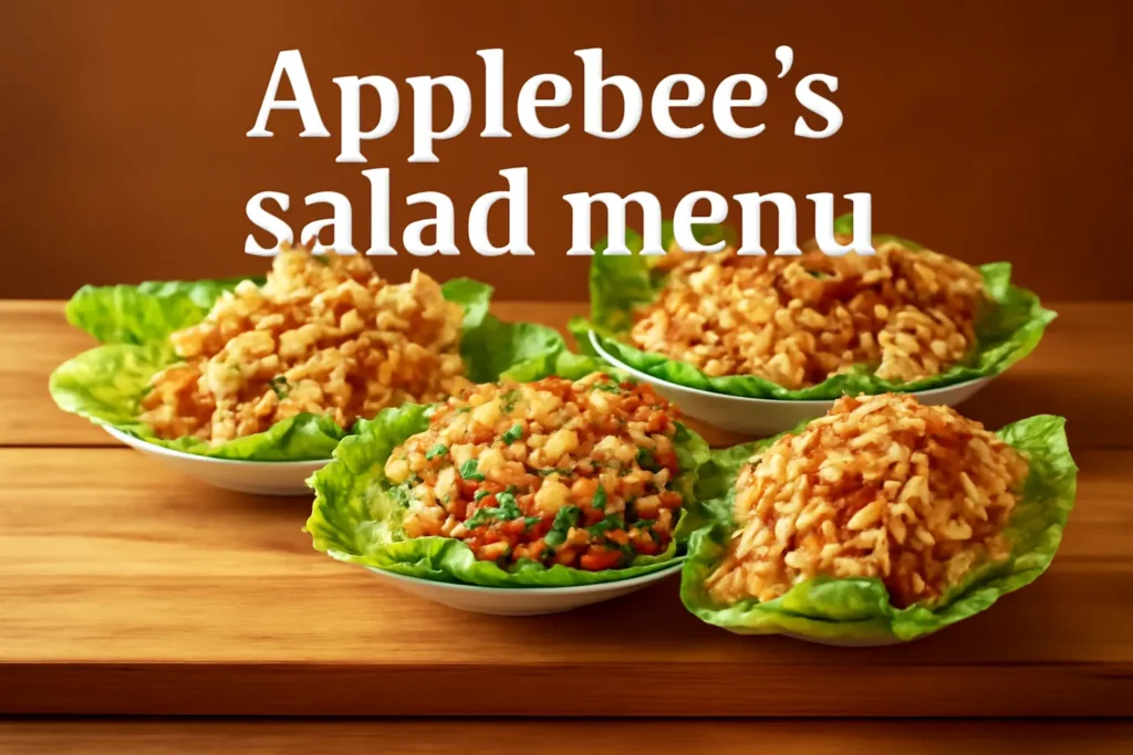 Applebees salads menu